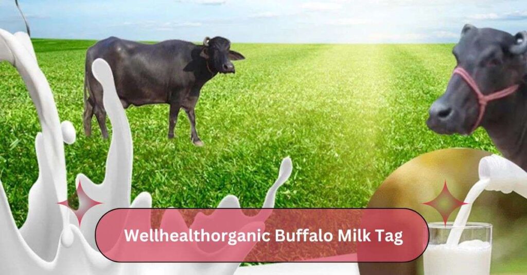 Wellhealthorganic Buffalo Milk Tag